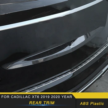 

Car Accessories Moulding Chrome Trunk Door Tailgate Trim Pad Cover Frame Sticker Decoration for Cadillac XT6 2019 2020
