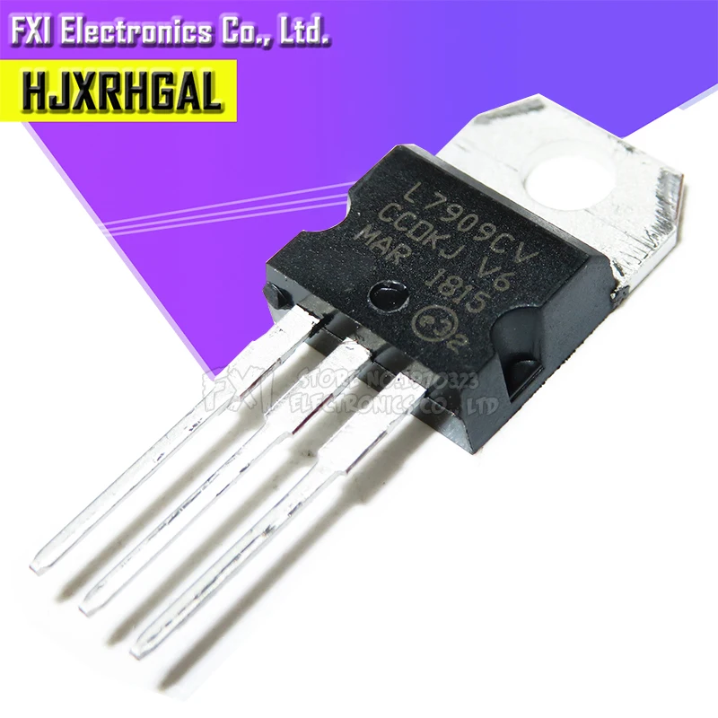 10 шт. L7909CV L7909 TO220-220 7909 LM7909 MC7909 регулятор напряжения IC новый оригинальный | Интегральные схемы -32842701123