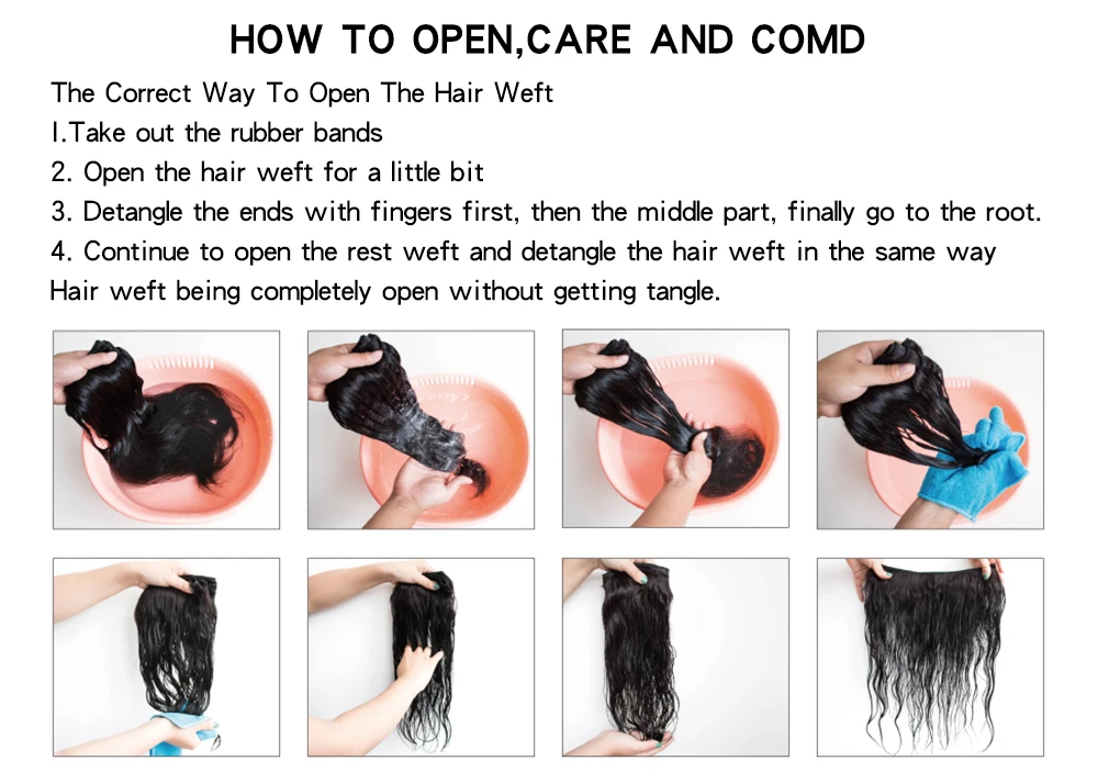 Onda do Corpo Extensões de Cabelo Real Barato Loira Ombre Cabelo Humano Bndles 3 Pçs t 1b - 4 27 Bom Mel 16 Pacotes com 3/4