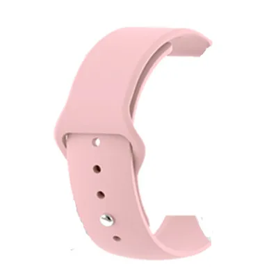 Pink 2 22 мм 20 мм спортивный силиконовый резиновый ремешок для samsung Galaxy Watch Active 46 мм 42 мм наручные часы Correa Amazfit Bip часы браслет - Цвет ремешка: Pink 2