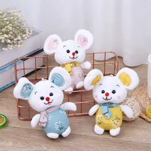 Сладкое сердце крыса кукла подвеска плюшевая игрушка китайский стиль ткань брелок орнамент деятельности подарок