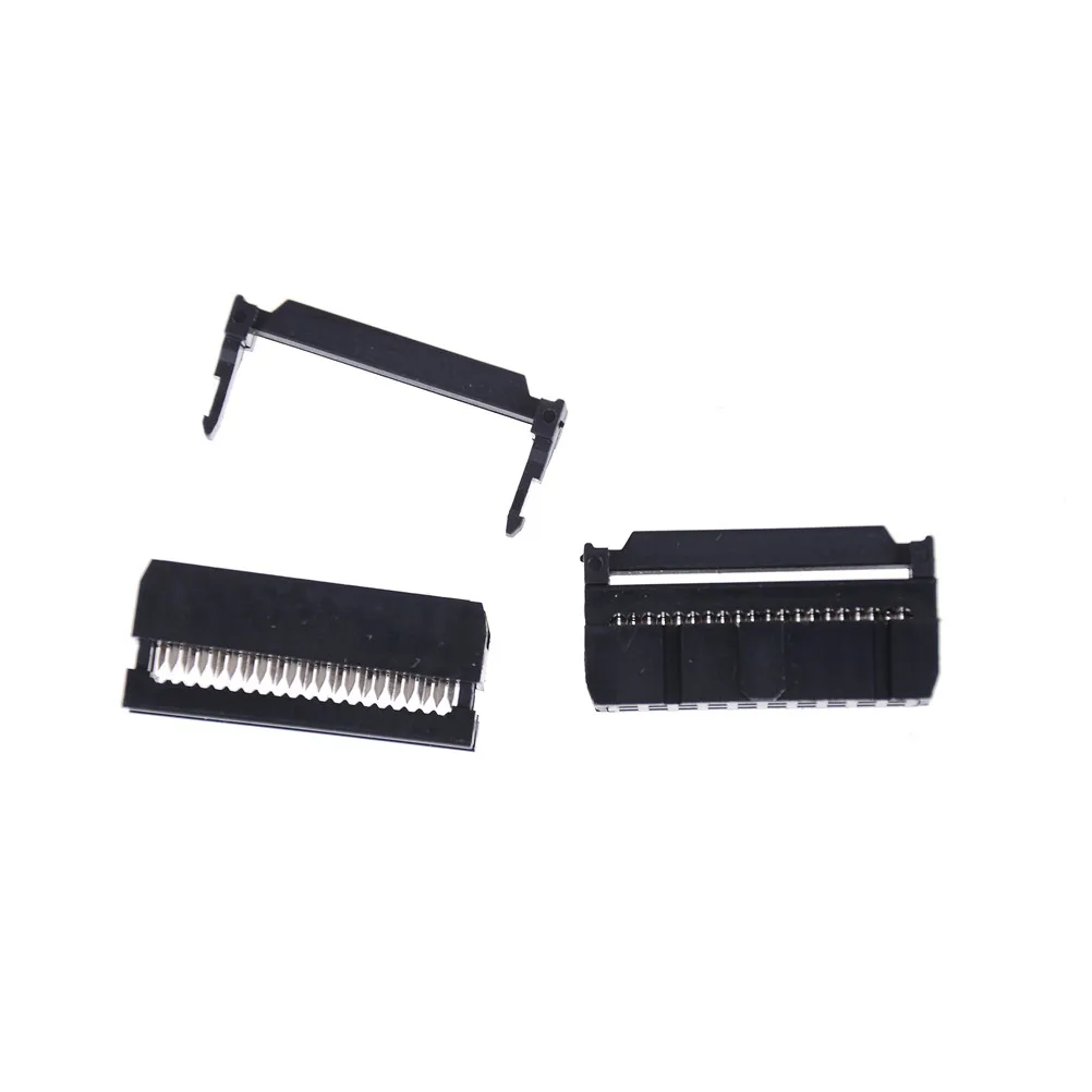 20PCS 20 Pin 2x10 2.54 Pitch IDC FC-20 Female Wire Header Connector For Flat Cable | Обустройство дома