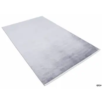 

Apex Petra 4 'x 6' Viscose Grey Area Rug
