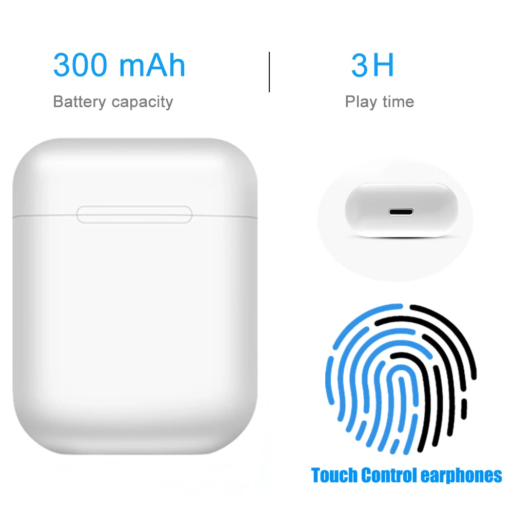 Macarons оригинальные Inpods 12 Беспроводные наушники новейшие Bluetooth наушники 5,0 TWS всплывающая сенсорная гарнитура микрофон для смартфона