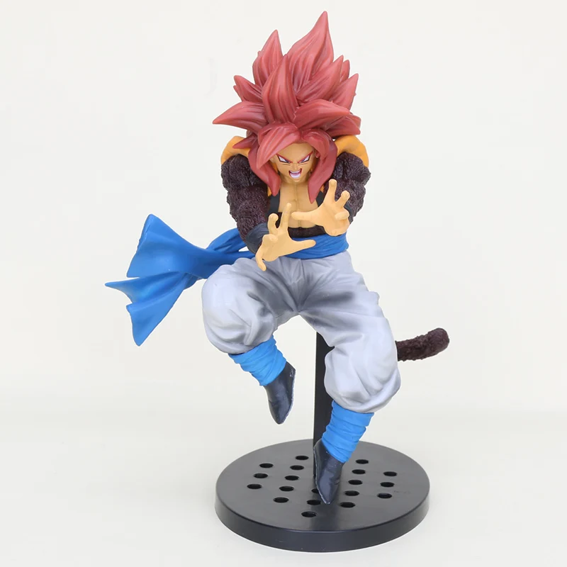 Dragon Ball Z Супер Saiyan 4 Сон Гоку gogeta pvc рисунок с рисунками из комикса «Жемчуг дракона», GT Ultimate Fusion камехамеха рисунок SS4 коллекция игрушек
