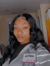 Mishell 30 32 34 extensiones de pelo ondulado malasio ondulado de 40 pulgadas con extensiones de cabello humano Frontal con cierre, extensión de cabello Remy