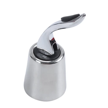 

Stainless Steel Reusable Vacuum Sealed Red Wine Bottle Stopper Cap Plug