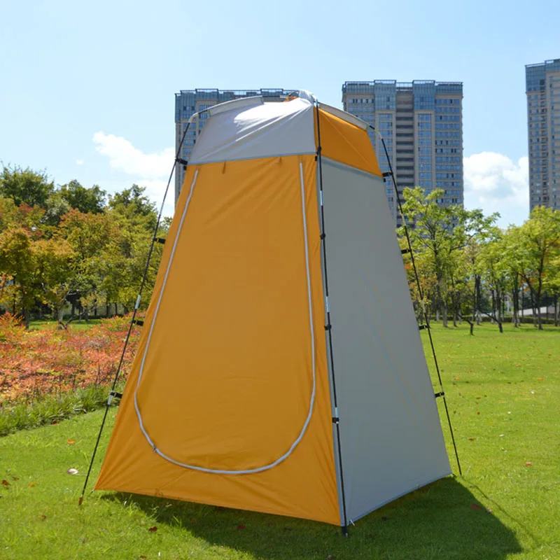 Portable Privacy Shower Toilet Camping Open Up Tent Camouflage Anti UV function Outdoor Dressing Tent Photography Tent