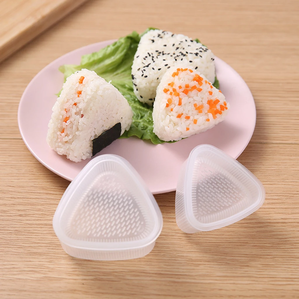 2 Pezzi Sushi Stampo, Sushi Mold Stampi, Stampo per Palline di Riso, Stampo  per Onigiri, Stampo