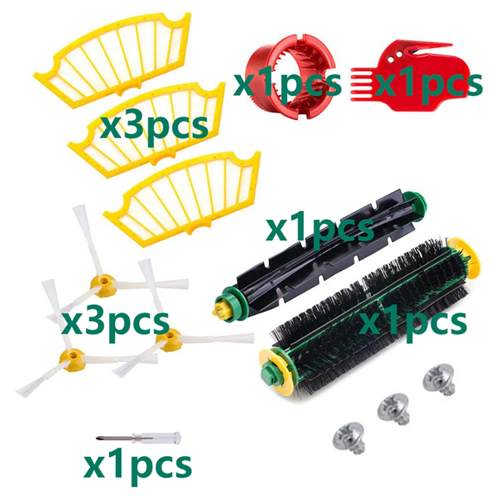 Spazzola Laterale Principale Del Rullo Del Filtro Compatibile Con Irobot Roomba 500 Series 555 560 561 562 563 570 581 Accessori Per Aspirapolvere
