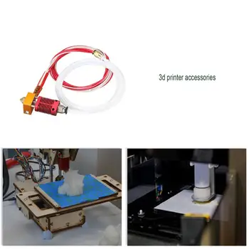 

New Extrusion Head Extruder Heating Aluminum Block Print Head Nozzle Remote Nozzle Extruder Nozzle for 3D Printer