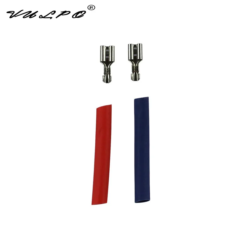 Motor plug set VULPO Охотничьи аксессуары большой емкости с тефлоновым покрытием Посеребренная Медная проволока(1/м) для всех коробок передач страйкбол AEG - Цвет: Motor plug set