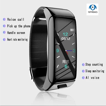 

Newest High Quality Smart Band Taste Design Upgrade Luxury Smart Watch Men Answer Phone Fitness Tracker Sleep Monitor Smartband