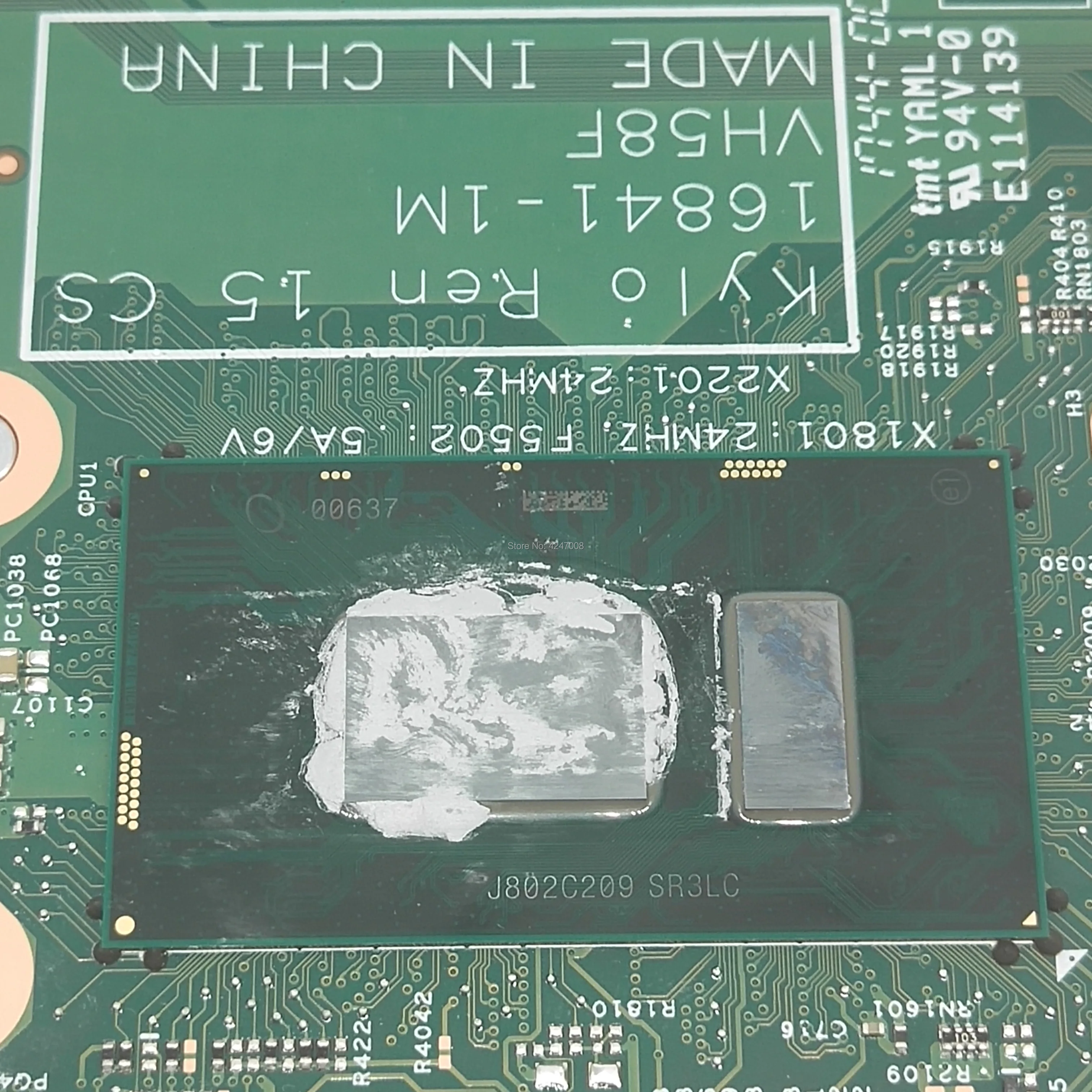 incredible  For DELL Inspiron 15 7570 Laptop motherboard CN-0MJCYX 0MJCYX MJCYX 16841-1M With SR3LC I7-8550U CP