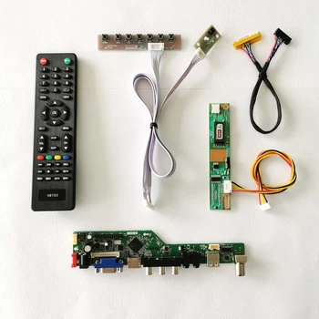 

For LG LP140WX1/N140A1 notebook PC 1-CCFL VGA+HDMI+Audio+USB+Remote 1280*768 LVDS 30-Pin 14" LCD screen controller board DIY kit