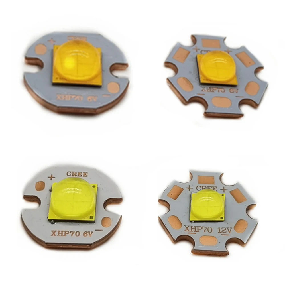 Epi светодиодный s 7070 20W 6V 12V заменить Cree XLamp XHP70.2 излучатель белый 6500K теплый 3000k чип
