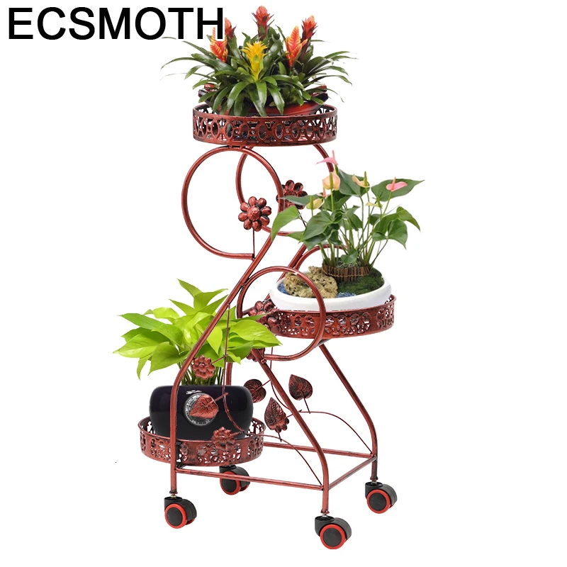 Porta Piante Varanda Decorer Balcone Decoration Metal Raflar Outdoor Sera Shelf Balcon Balkon Plant Stand Flower Iron Rack|Полки для