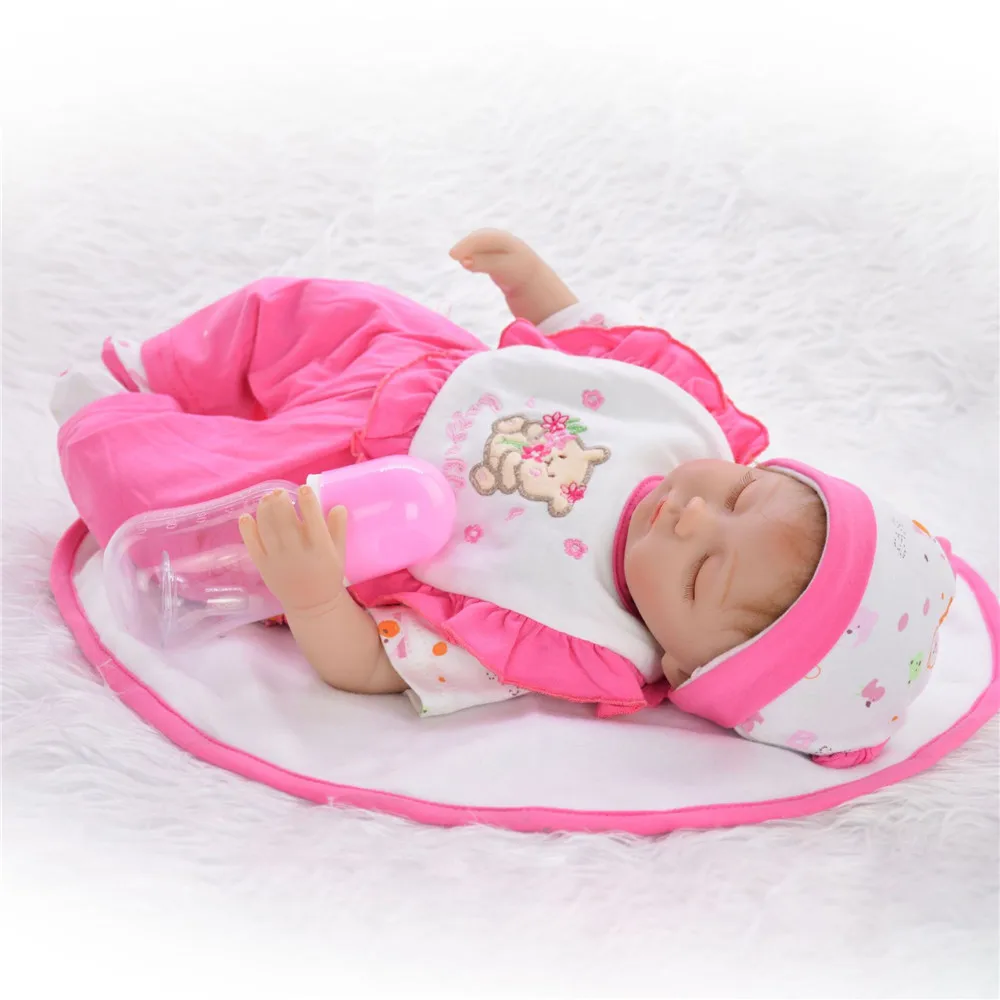 Bebes Кукла реборн 42 см девочка мальчик reborn Мягкая силиконовая кукла Boneca reborn Brinquedos детские подарки на день игрушки