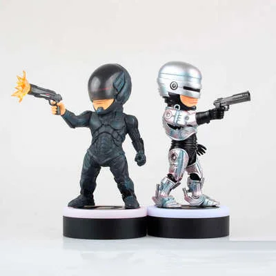 Экшн фигурка Robocop Q Edition анимация Ver. Игрушечные модели из ПВХ новинка 18 см|Игровые