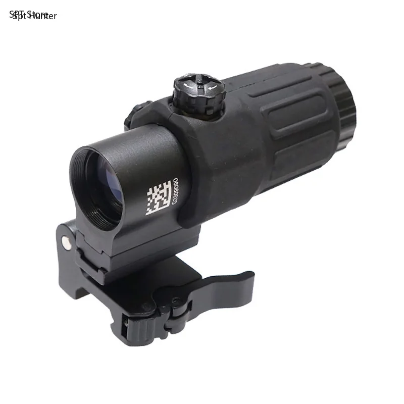 

Tactical 3X Magnifier with Switch to Side STS Quick Detachable Mount Black
