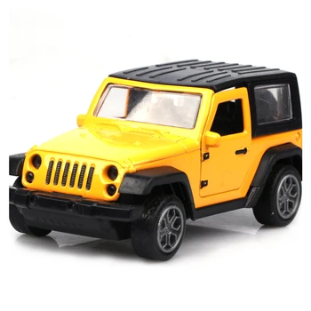 

Alloy Gift Simulation Open Mini Diecast Model Vehicle With Hard Top Return Toy Car Kids For Wrangler