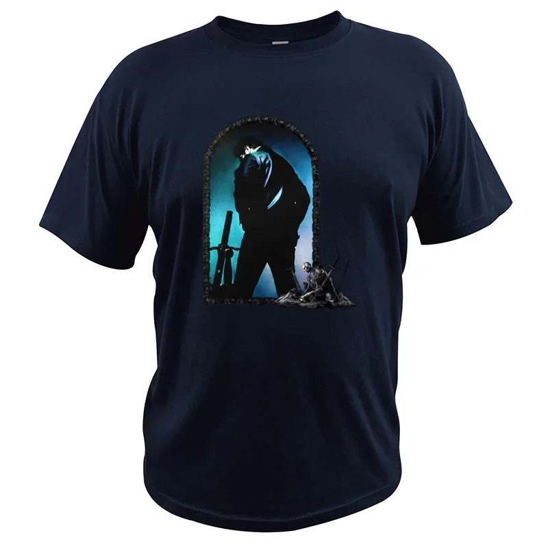 Футболка Post Malone, альбом, голливудская кровотечение, Camiseta, европейский размер, хлопок, популярный дизайн, хипстерские дышащие топы - Цвет: Тёмно-синий