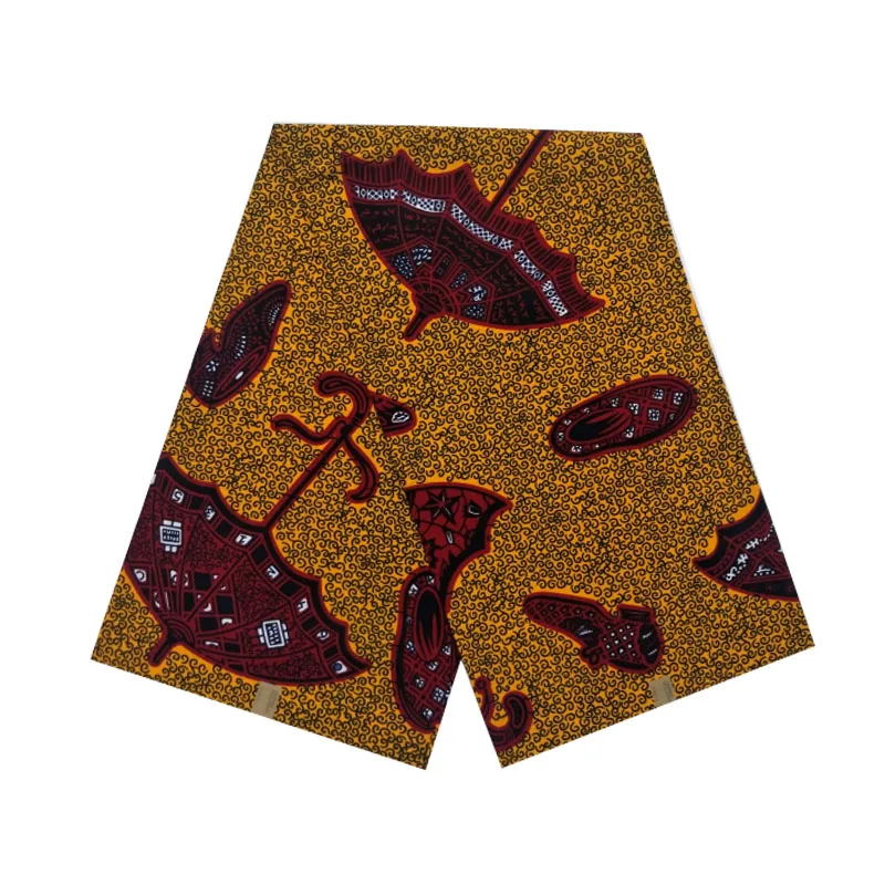 

2019 wax 6yards 100% cotton dutch african wax veritable block soft breathable hot sale V-L 742