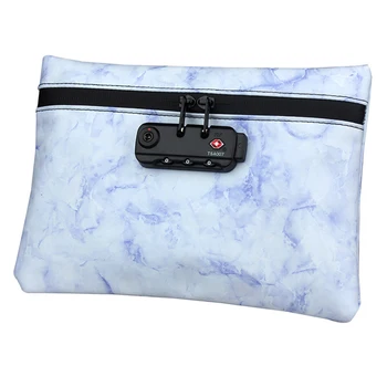 

Zipper Closure Tea Portable Large Capacity With Password Lock Activated Carbon Ultra Soft Container Smell Proof Bag Waterproof