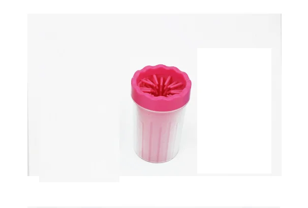 red small Шайбы для ног, товары для домашних животных, Ручной пресс, товары для животных, чистый 360D Антибактериальный силикон - Цвет: red small