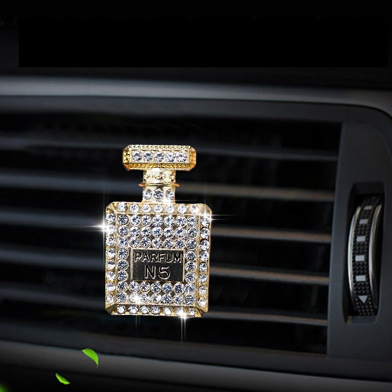 

Car Perfume Bottle Car Air Freshener Perfume Bottle Clip Auto Diffuser Ragrance Women Parfum Voiture Car Interior Accessories