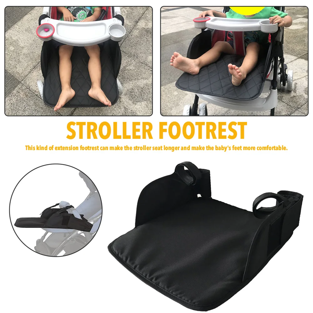 Baby Stroller Accessories Seat Extend Board Adjustable Footboard Extension 30cm Footrest for Baby Pram hot mom baby stroller accessories