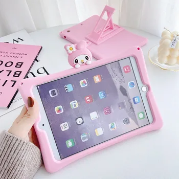 

Kids friendly Stand Silicone Case for ipad 10.2 2019 Tablet Case for Apple ipad 7 7th 10.2" A2200 A2198 A2197 strap