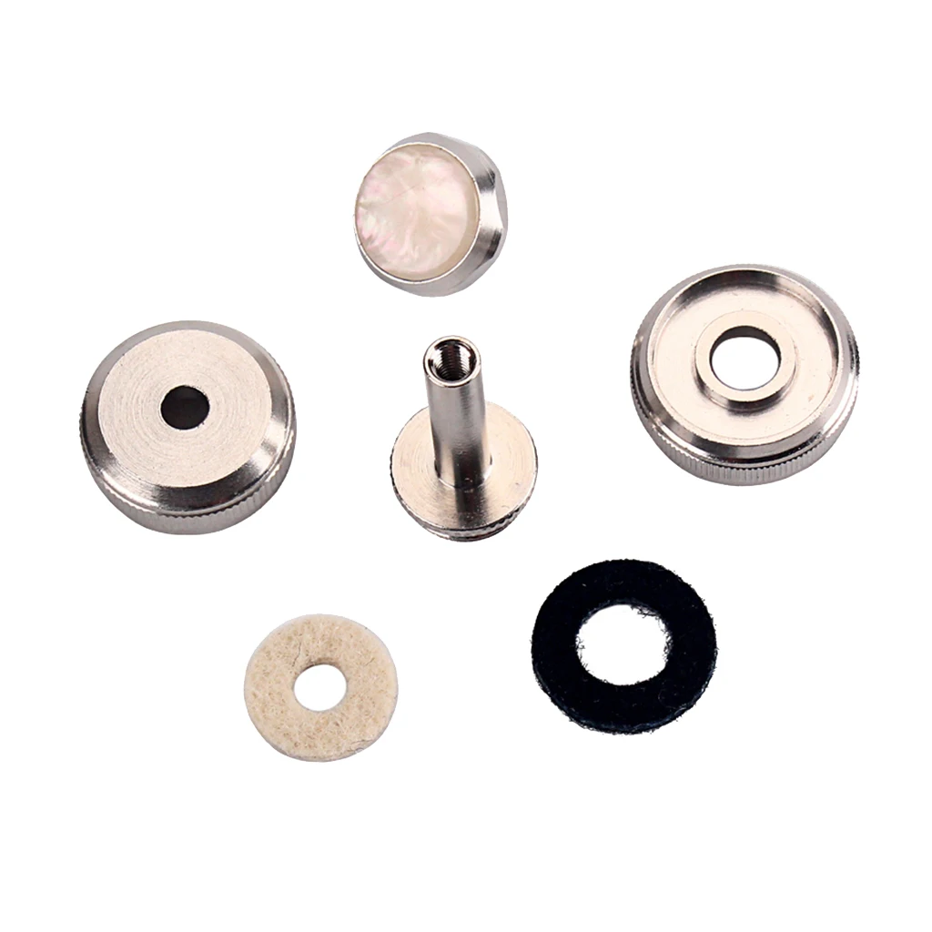 

Trumpet Repairing Parts Screw rod Cap Cover Trumpet Finger Buttons Accessory