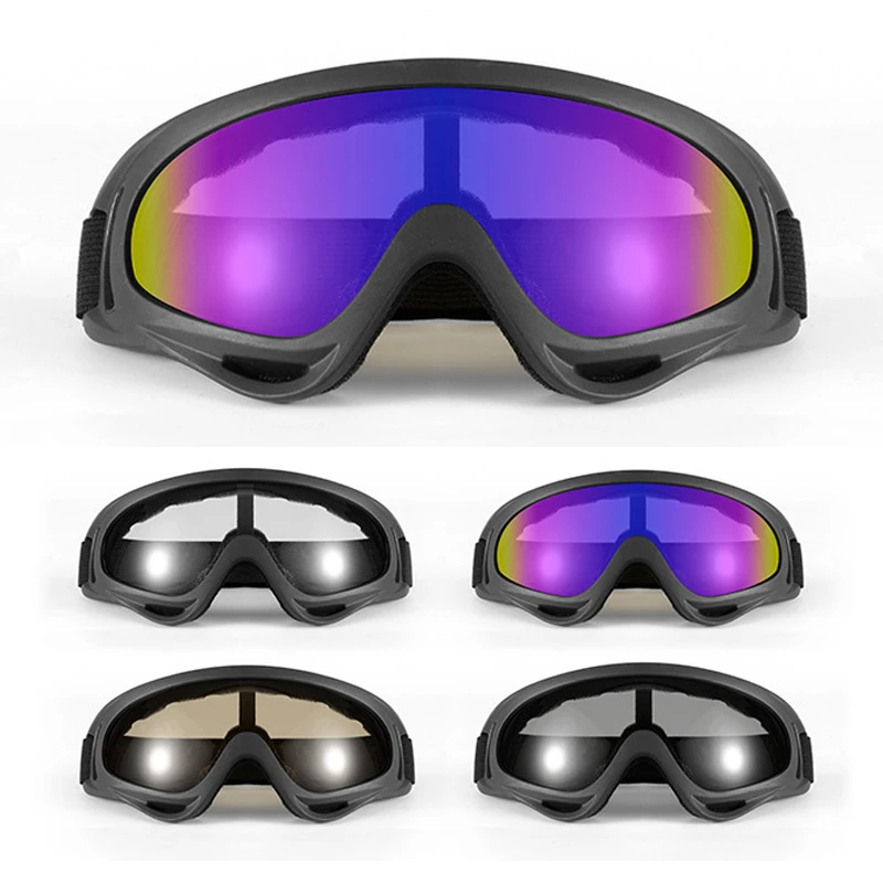 Cycling Glasses Anti-fog Windproof Dust-proof Snow Skiing Goggles Men Women Skate Bike Motorcycle Eyewear Protection | Спорт и