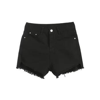 

Women Shorts 2020 New Fashion Summer High Waist Ripped Hole Embroidery Short Mini Jeans For Women Sexy Trousers
