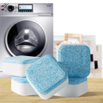 

OYOURLIFE Washing Machine Cleaner Strong Descaler Deep Cleaning Remover Deodorant Washing Machine Magic Effervescent Tablet