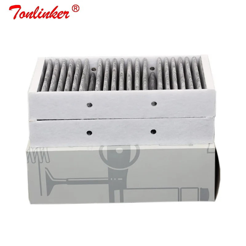 Cena Filtr kabinowy A1668300318 2 sztuk dla Mercedes GL CLASS X166 2012 2019 M CLASS W166 2011 2015 Model samochodu zbudowany dwutlenku węgla, Fiilter