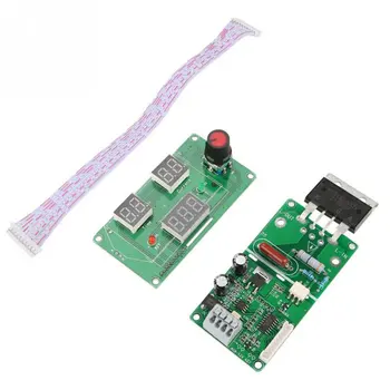 

100A/40A Digital LCD Double Pulse Encoder Spot Welder Machine Time Control Green Board Module DIY Replacement