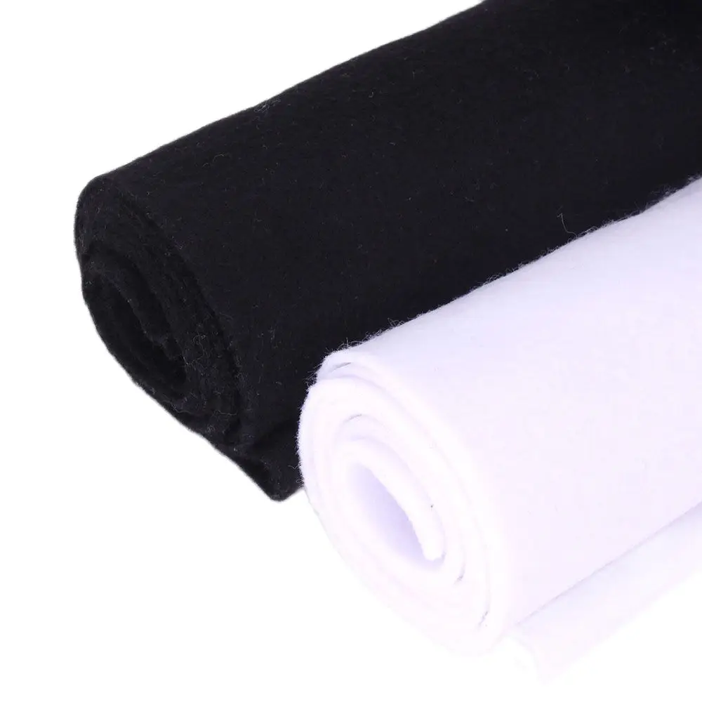 Felt Fabric Sheet Felt Craft Polyester NonWoven Felt Cloth Decoration Material For Scrapbooking Sewing Toys
