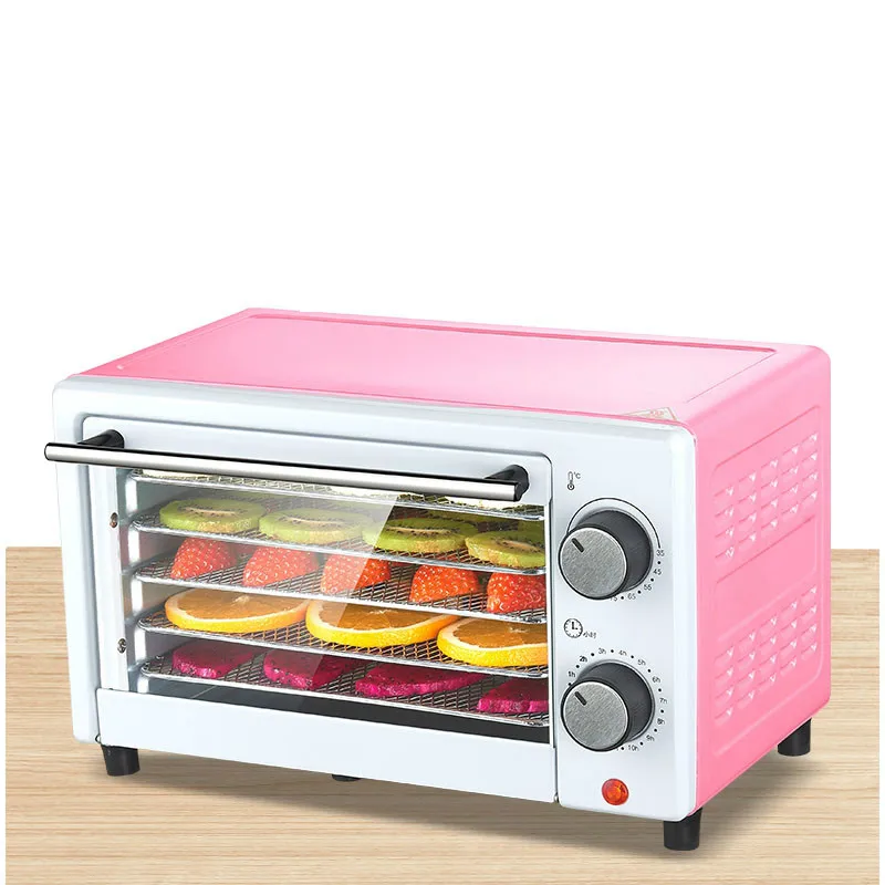 

Dried Food dehydrator fruits vegetable dehydration Drying machine Stainless Steel 5 Trays MINI Snack pet meat Herbs Dryer