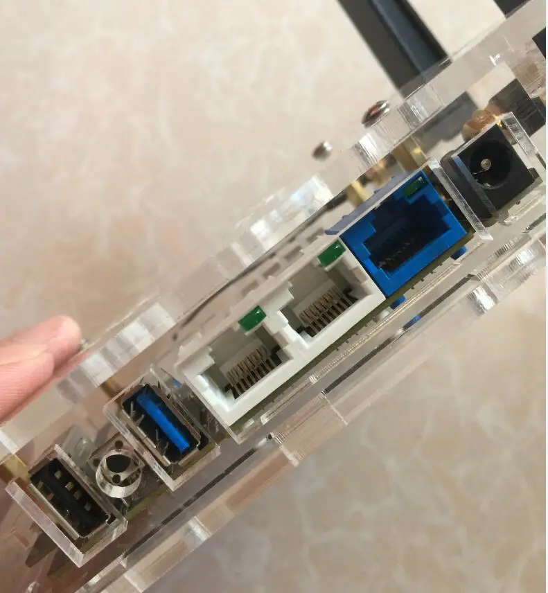 MT7621A Гигабитный беспроводной роутер под прошивку OpenWrt PADAVAN 32M 256M USB двухчастотный 5G