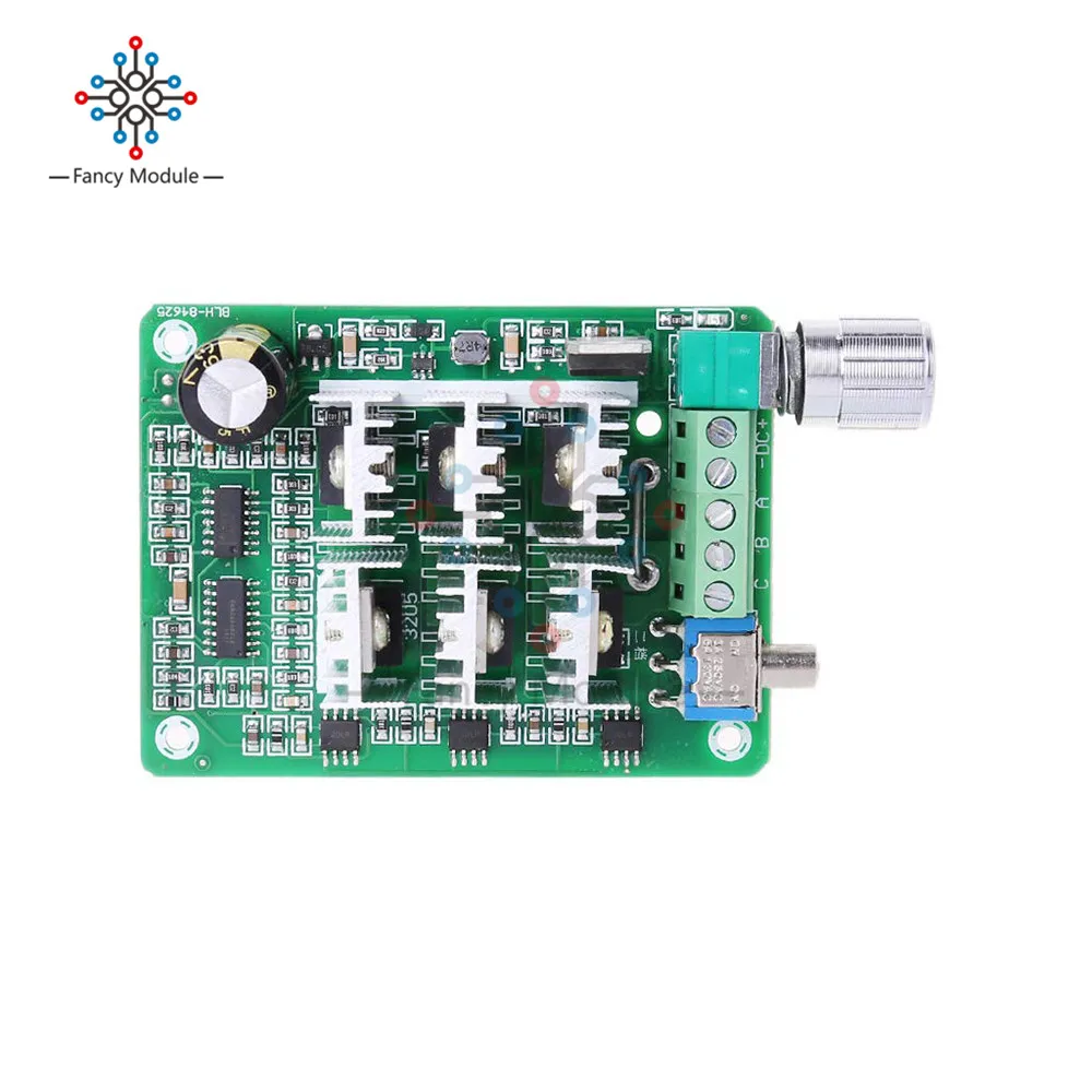 Diymore BLDC 3 фазовый бесщеточный мотор Скорость плата контроллера постоянного тока 5-36V драйвер модуль контроллера Панель двунаправленный стоп-сигнал для вентилятора
