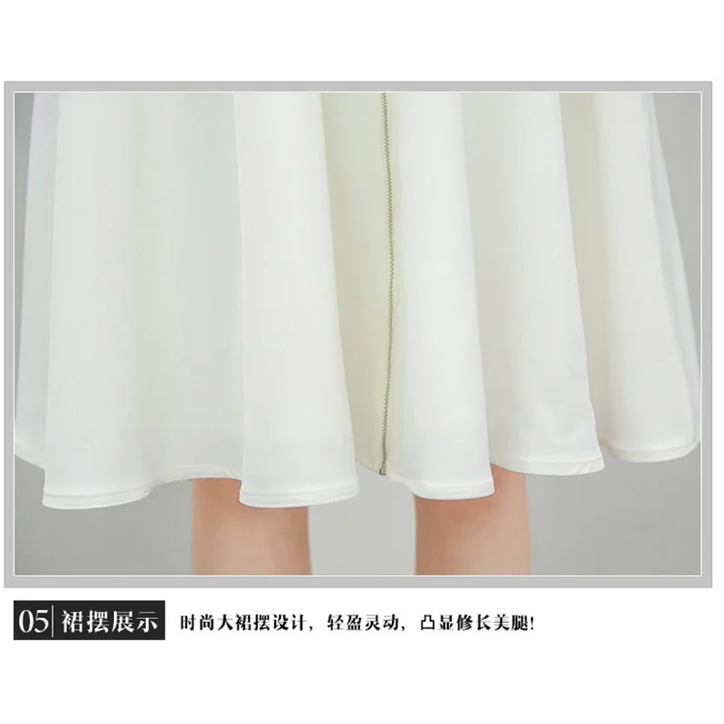 2019 Spring Autumn Fashion Women Bust Zippers Dress Solid Pleated o-neck Ladies Dresses Evening Party Loose large size DJ049
