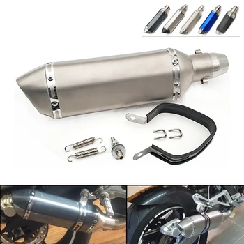 

36-51MM Universal Motorcycle Exhaust Modify Motocross Exhaust Muffler For Yamaha XT1200Z SUPER TENERE XJR FJR 1300 FZ1 FAZER