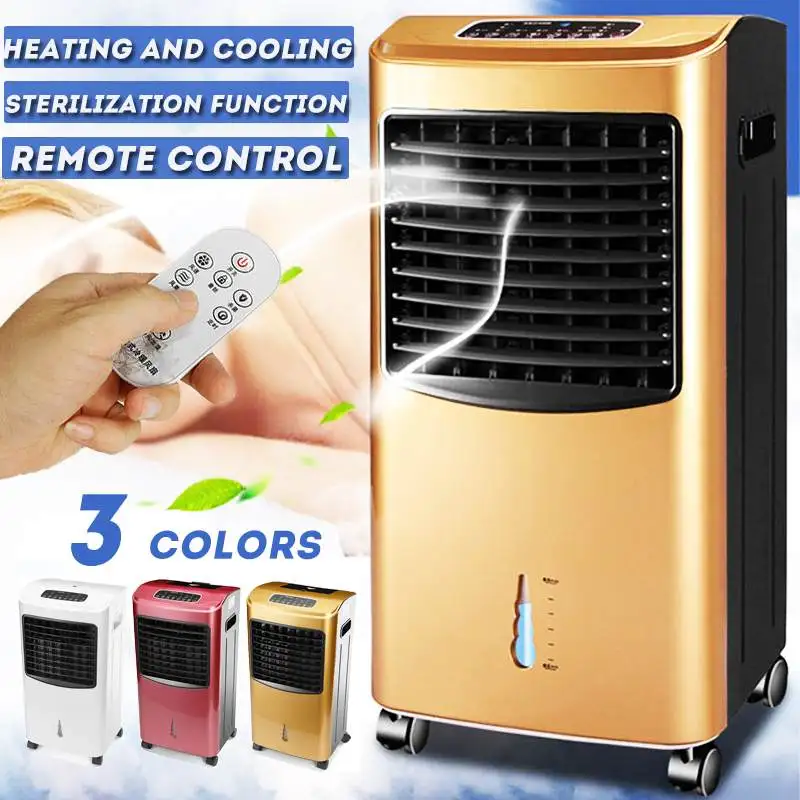 

Home Mobiles Air Conditioner Fan Humidification Powerful Cooling+Heating Fan Evaporative Humidifier+Remote Controller 110V-220V