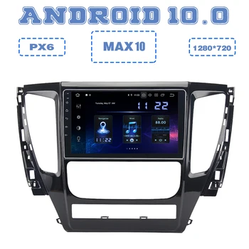 

PX6 10.2" Android 10.0 Car GPS Radio Player for mitsubishi pajero sport 2016 2017 2018 2019 with DSP HDMI 4+64GB Stereo carplay
