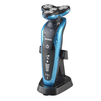 

Kemei KM-58892 Multi-functional Waterproof Shaver Rechargeable Beard Trimmer Electric Razor For Men Male Face Care
