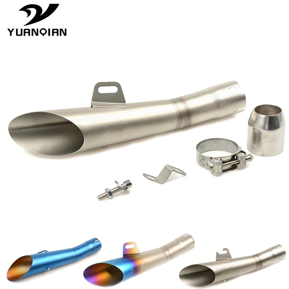 

Universal Motorcycle Exhaust pipe Exhaust Muffler Rear Pipe Tailpipe FOR Honda CB650F CB190R CB 400SF CB 1300F CTX1300 MSX125