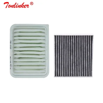 

Car Air Filter Cabin Filter 2 Pcs For TOYOTA ALLION T260 260 1.5L 1.8L 2.0L 2008-2020 Filter Set OEM 17801-0T020 87139-30040
