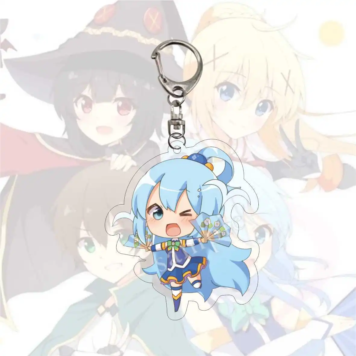 New Anime Konosuba Aqua & Darkness & Megumin limited Metal Badge Pin  Collectible